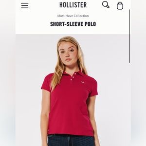 ✨Hollister Short Sleeve Polo✨